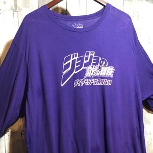 Jo Jo’s bizarre Adventure tee. size XXL